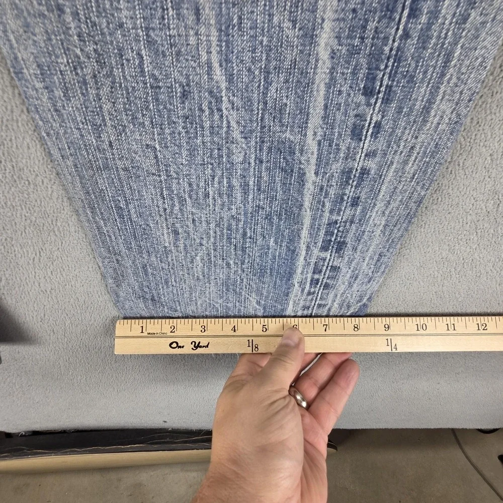 Edwin Jeans Mens Blue Selvedge 505BXX Whiskers Thrashed Light Wash Fits 29x30